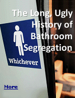 When the African American author was growing up in Huntsville, she used to take car trips to her birth home of Kansas. Most of the time, she couldn't use the restrooms in the gas stations along the way. The signs were clear: ''Whites only'' or ''No Colored.'' 